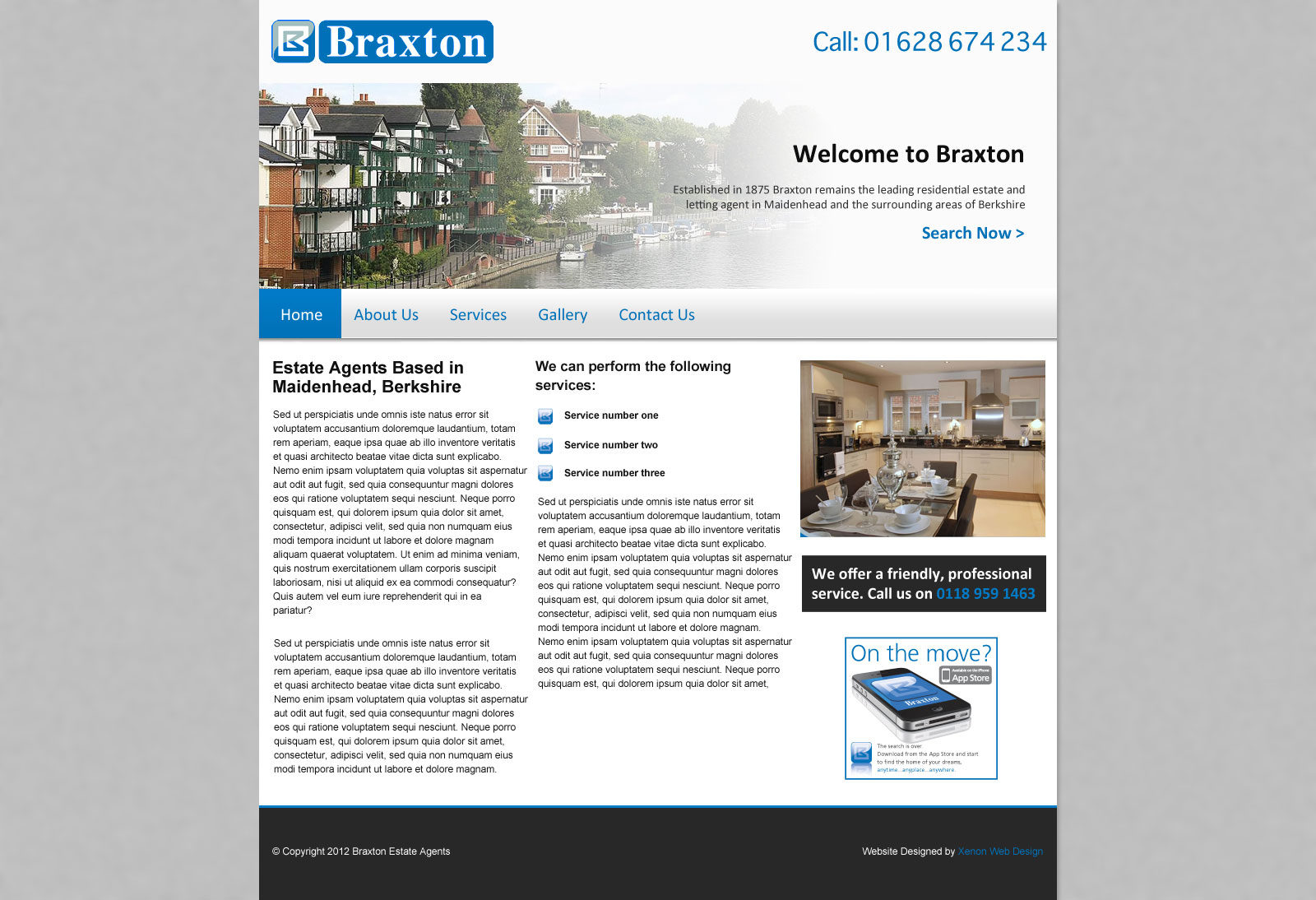 Braxtons - Xenon Web Design Reading Berkshire
